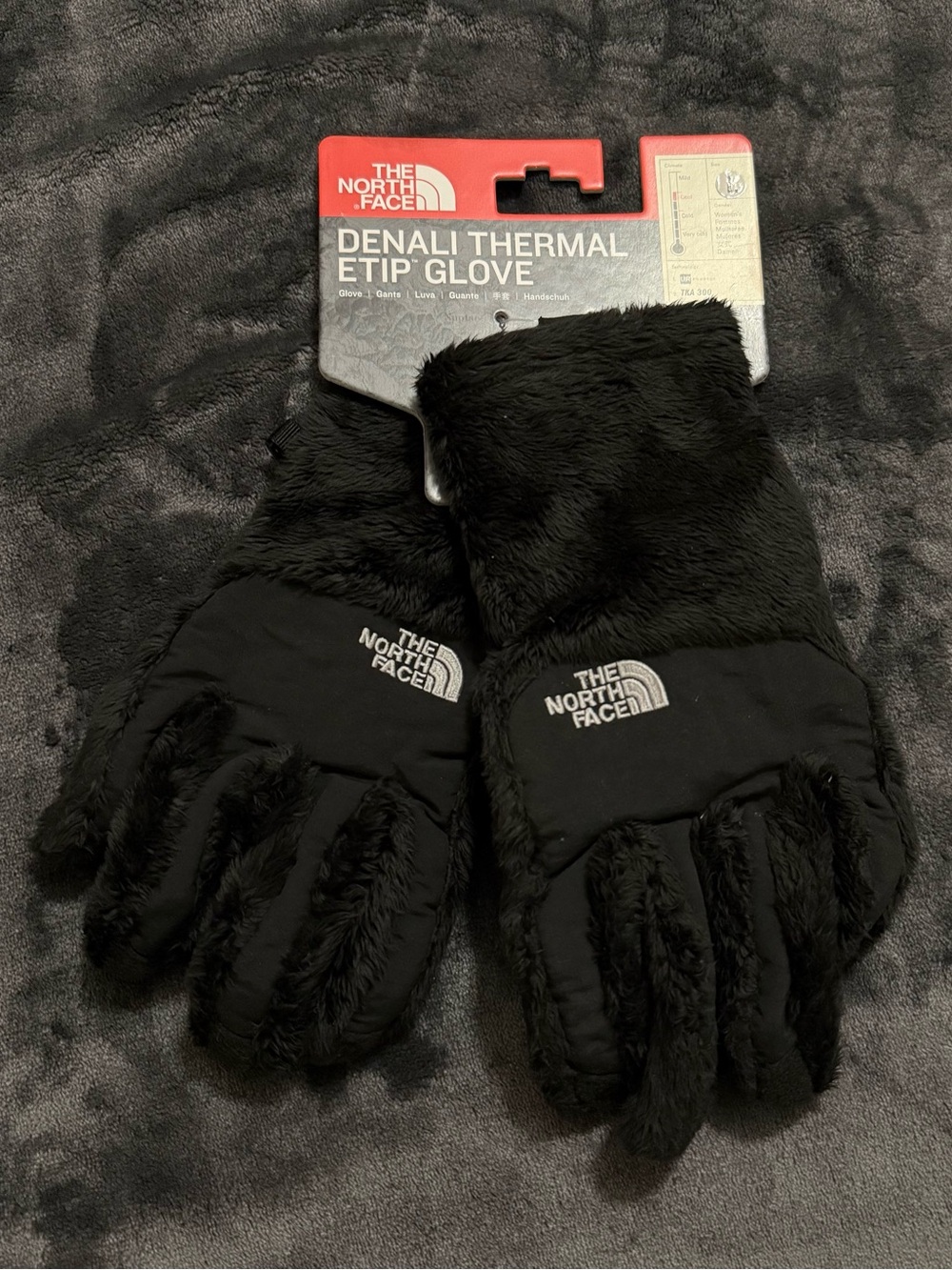 The North Face Black Denali Thermal Etip Gloves